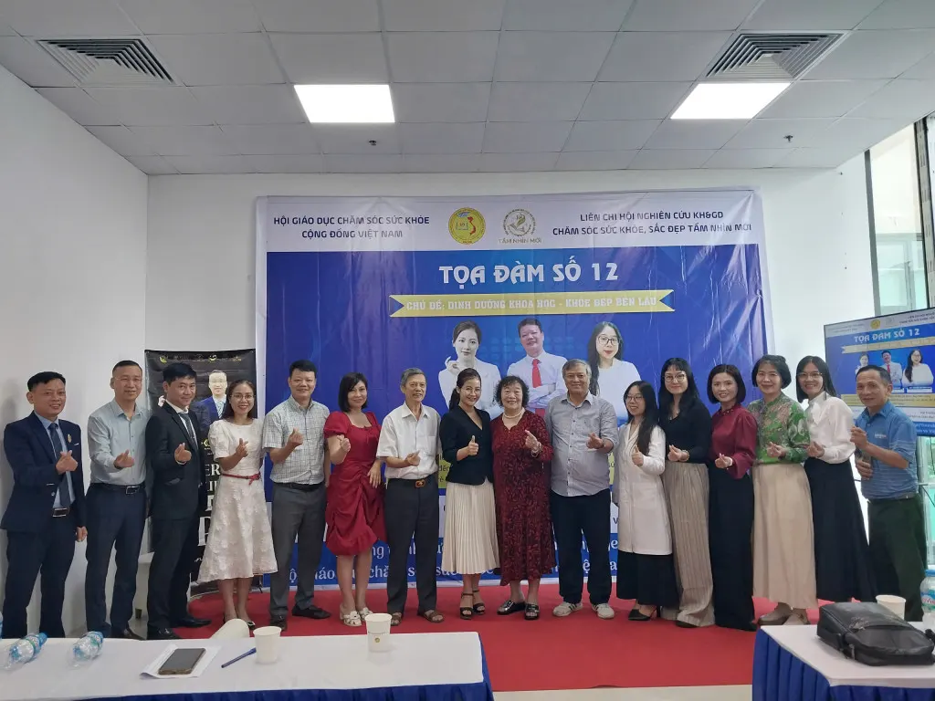 Ảnh: Tọa đàm số 12 của VACHE: “Dinh dưỡng khoa học – Khỏe đẹp bền lâu”