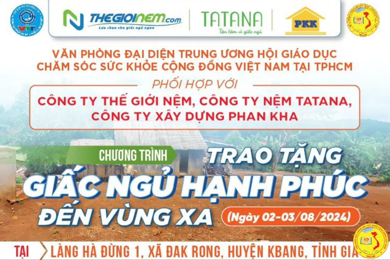 Ảnh: Thông báo về kế hoạch trao quà từ thiện tại Gia Lai Ngày 2 và 3 Tháng 8 Năm 2024