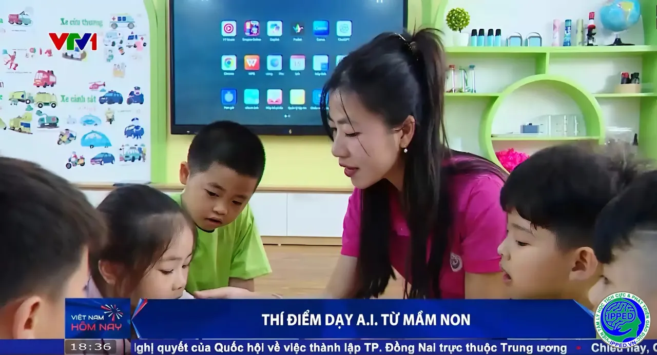 Ảnh: Có nên đưa AI vào giáo dục mầm non hay không?