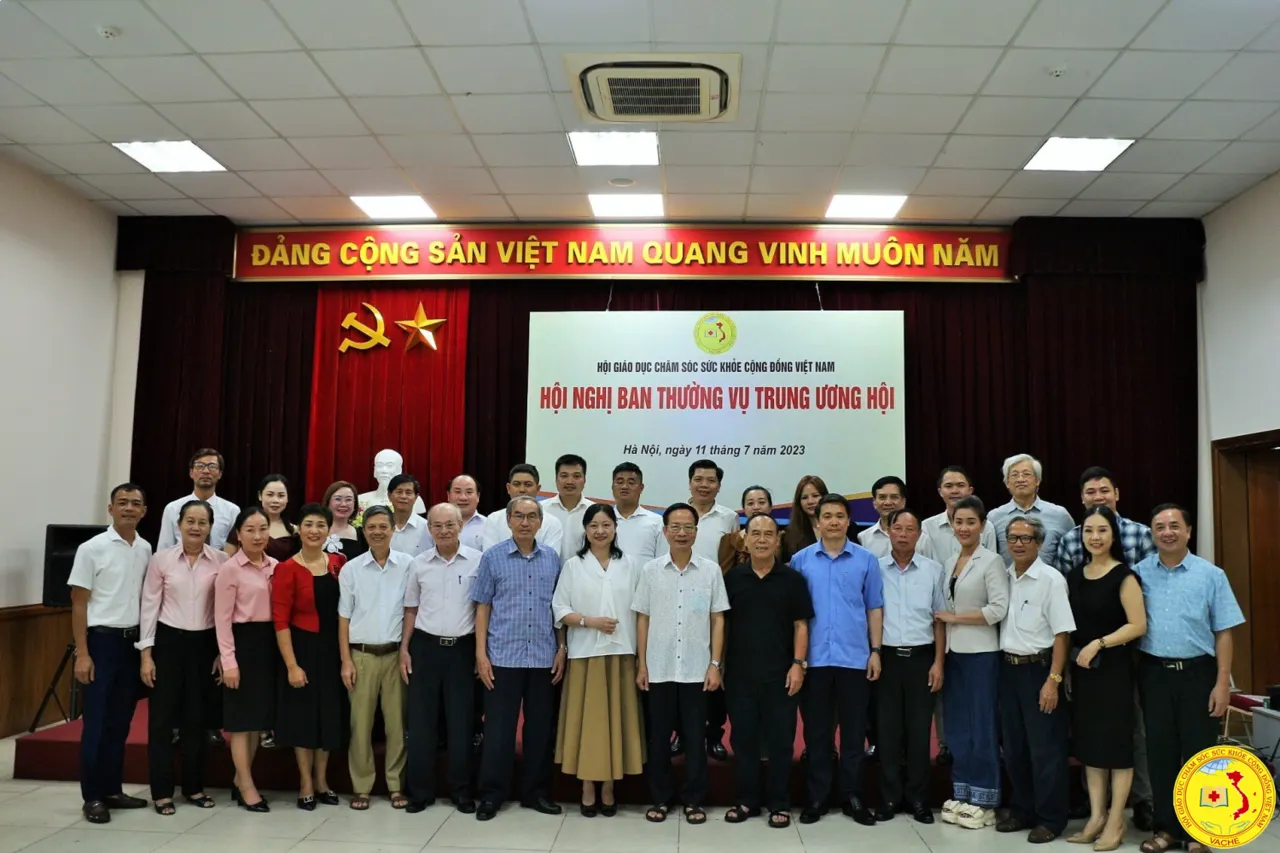 Ảnh: Hội nghị Ban Thường vụ TW Hội GDCSSKCĐ Việt Nam và họp mặt các văn phòng đại diện