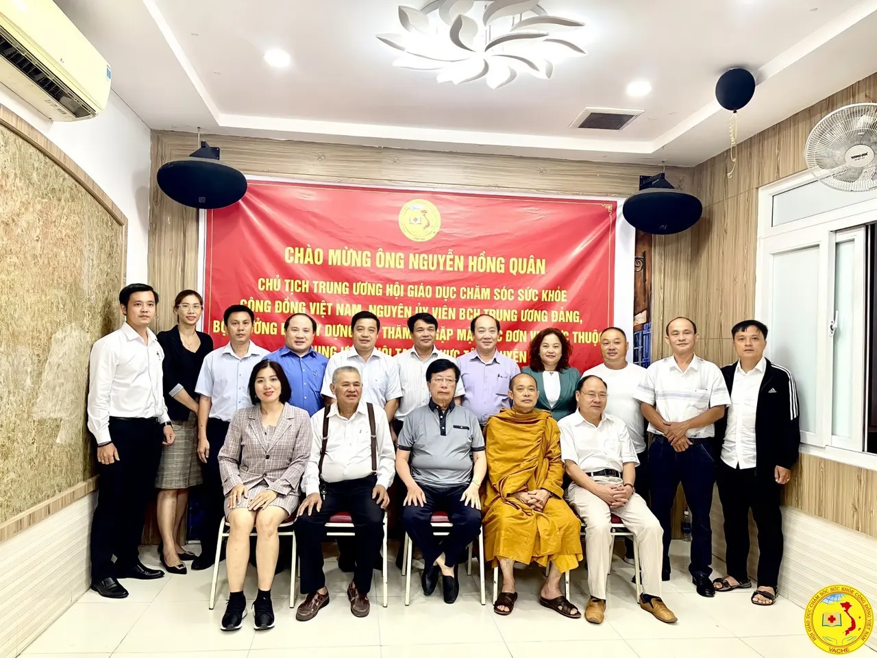 Ảnh: Chủ tịch Trung ương Hội Giáo dục chăm sóc sức khoẻ cộng đồng Việt nam thăm và làm việc với các đơn vị trực thuộc hội tại khu vực Tây Nguyên
