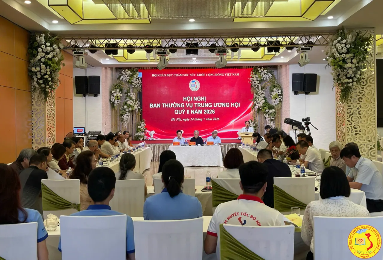 Ảnh: VACHE tổ chức thành công Hội nghị Ban Thường vụ Trung ương Quý II năm 2026, triển khai công tác chuẩn bị Đại hội IV nhiệm kỳ 2027–2032