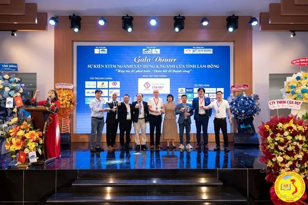 Ảnh: VACHE Tại TP. HCM Tham dự Chương Trình Kết Nối Xúc Tiến Thương Mại Ngành Vật Liệu Xây Dựng Và Hội Ngành Cửa tại Lâm Đồng
