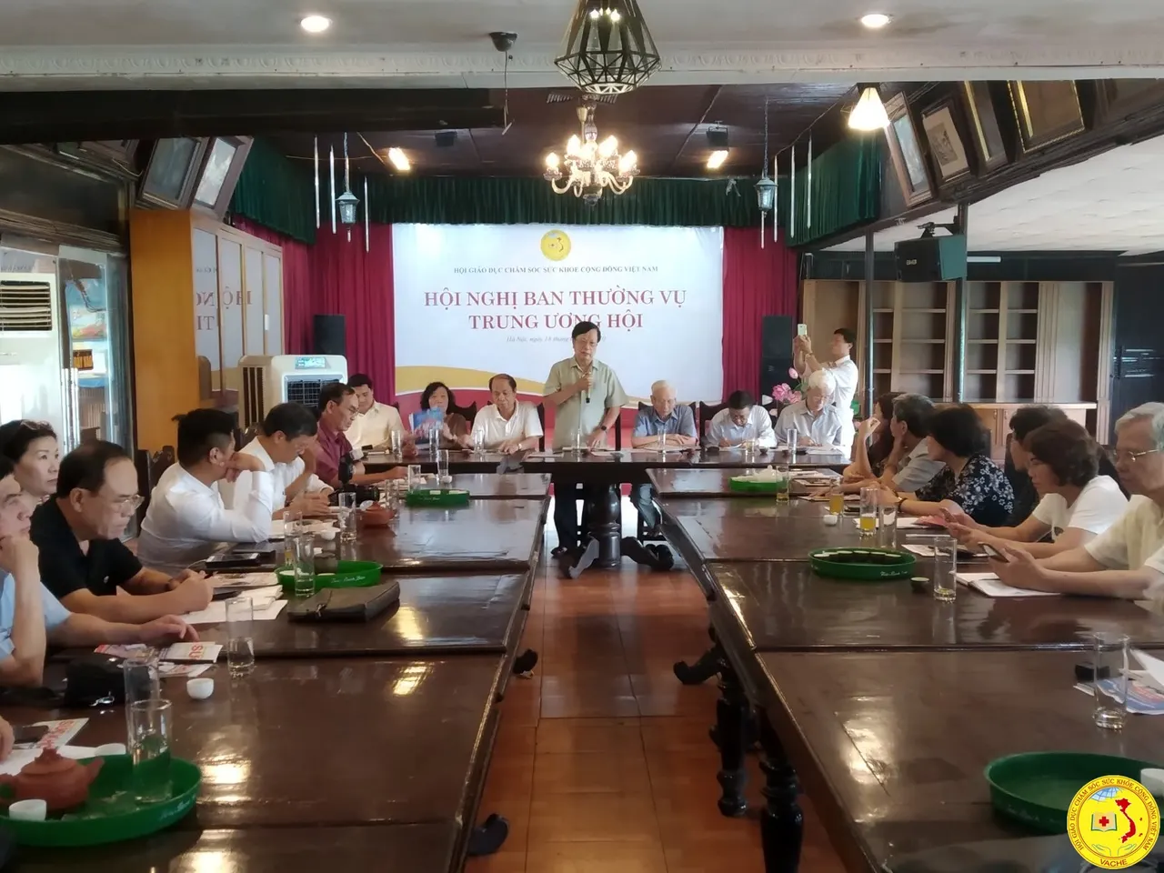 Ảnh: Hội nghị Ban Thường vụ Trung ương Hội GDCSSKCĐ Việt Nam