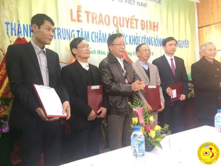 Ảnh: Lễ ra mắt Trung tâm chăm sóc sức khỏe cộng đồng Thảo Nguyên-Thanh Hóa