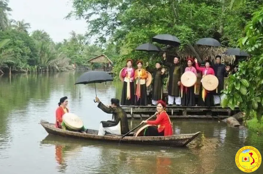 Ảnh: CLB dân ca quan họ Tình Quê Hương: gìn giử dân ca cho sức khỏe tinh thần
