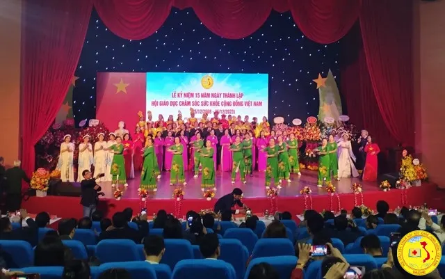 Ảnh: Hội giáo dục chăm sóc sức khỏe cộng đồng Việt Nam kỷ niệm 15 năm Ngày thành lập