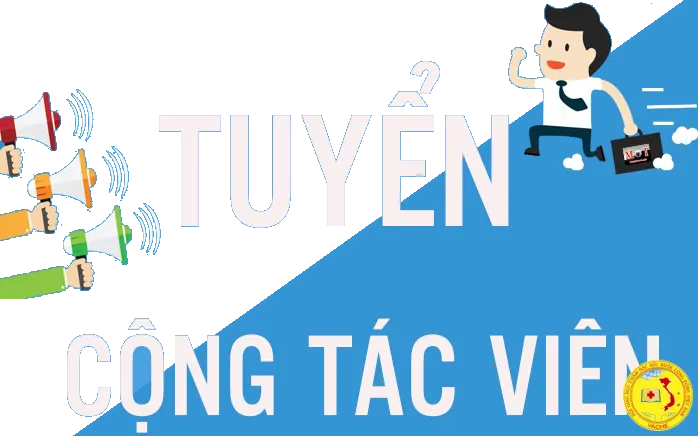 Ảnh: Thông báo tuyển cộng tác viên trang tin điện tử TW hội GDCSSKCĐ VN