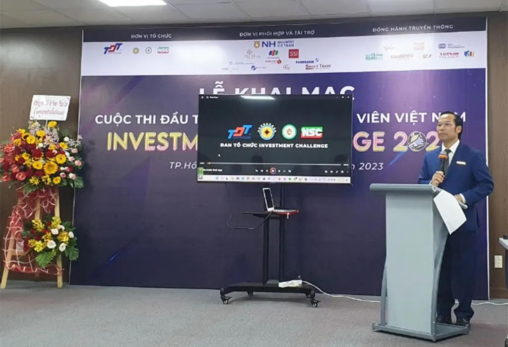 Ảnh: Cuộc thi Đầu tư chứng khoán Sinh viên Việt Nam thu hút hơn 2.100 sinh viên tham gia.