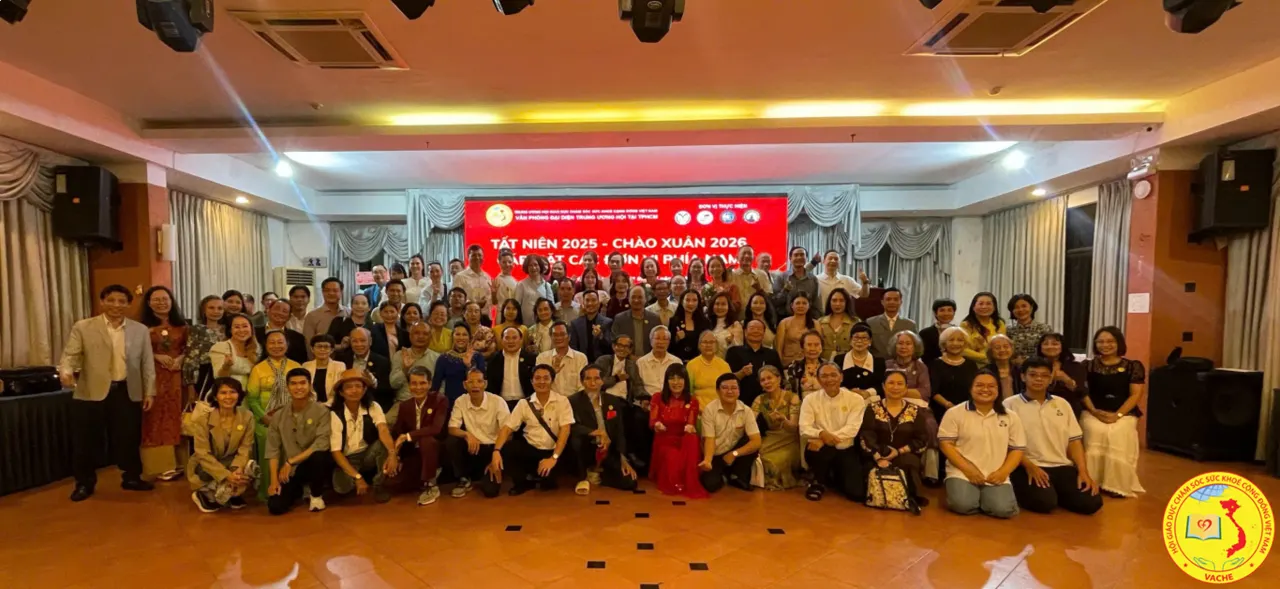 Ảnh: VACHE phía Nam tổ chức thành công chương trình tất niên 2025 – Chào xuân 2026