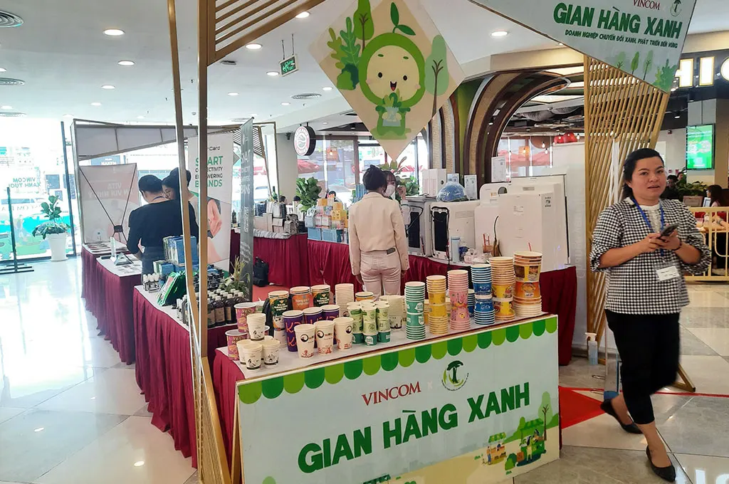 Ảnh: Gian Hàng Xanh: Kết nối doanh nghiệp chuyển đổi xanh để phát triển bền vững