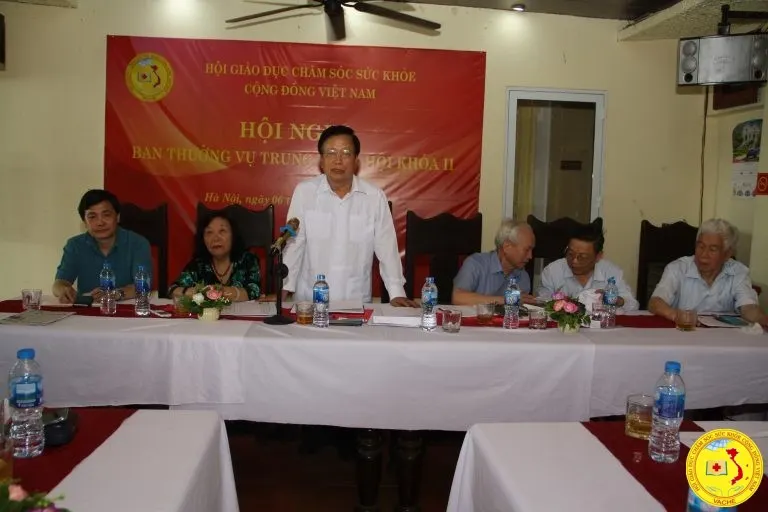 Ảnh: Hội nghị Ban Thường vụ Trung ương Hội mở rộng ngày 6-5-2018