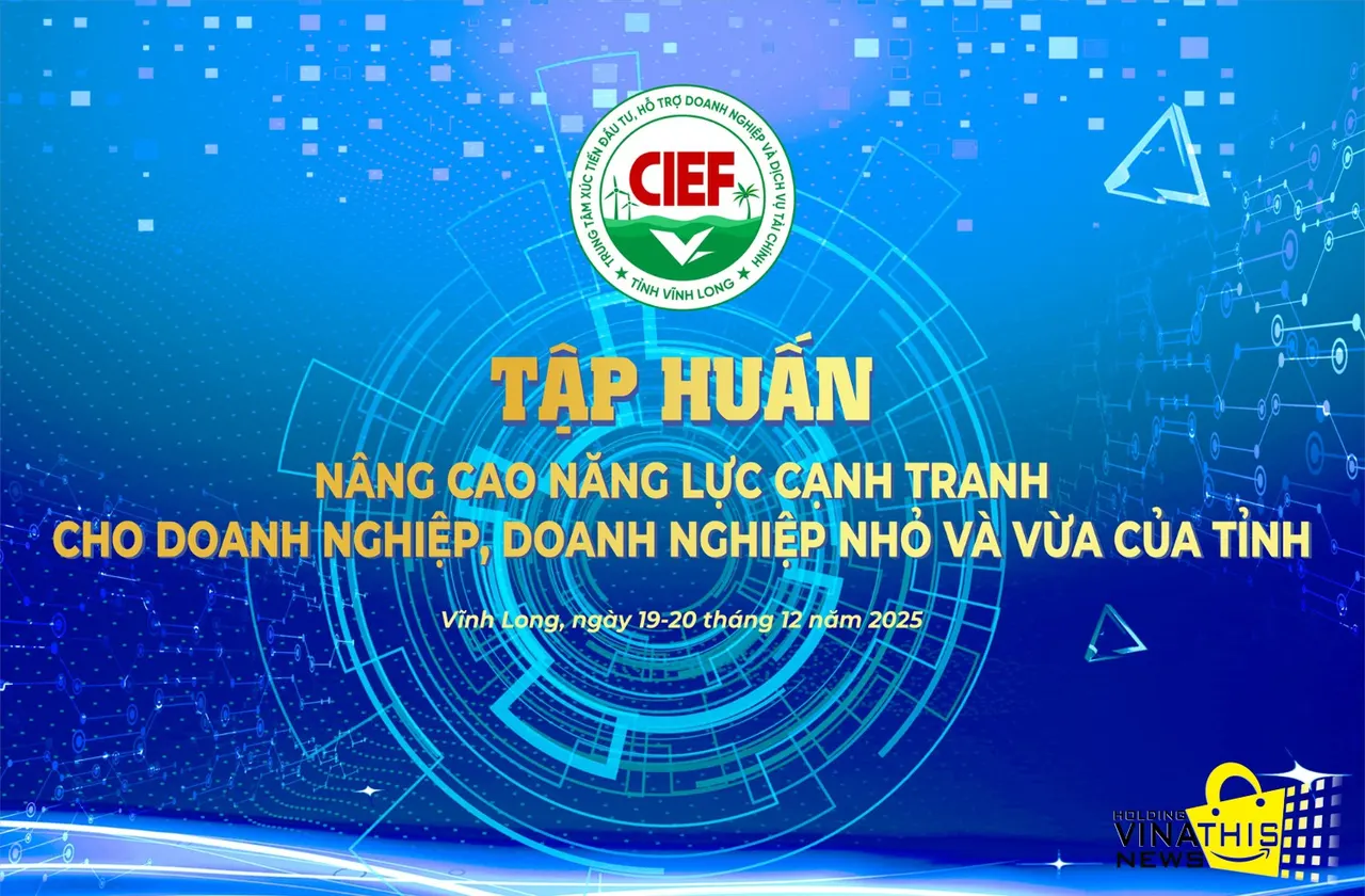 Ảnh: Khóa đào tạo ứng dụng AI thực chiến chuyên sâu - nâng tầm doanh nghiệp Vĩnh Long